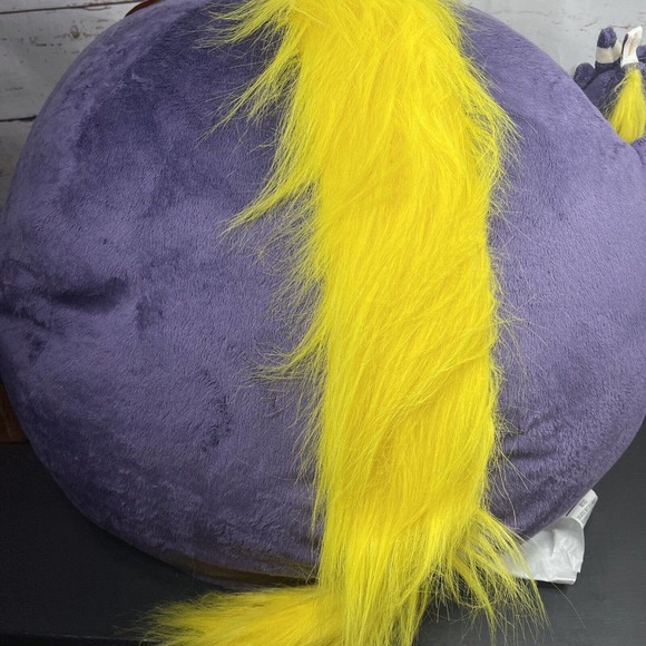 BIG JOE Bean Bagimal Plush Purple Unicorn With Buddy - Picture 5 of 10